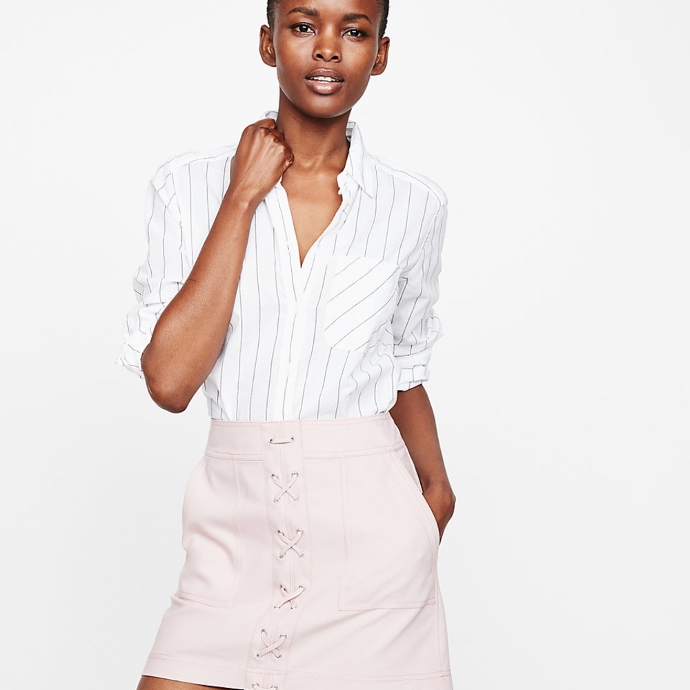 Express skirt in mauve